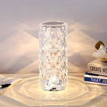 Lámpara LED Cristal Diamante – Luz Mágica al Toque